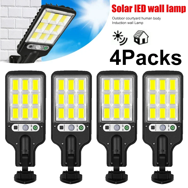 Solar Lamp - Lâmpada de Parede Solar LED Potente