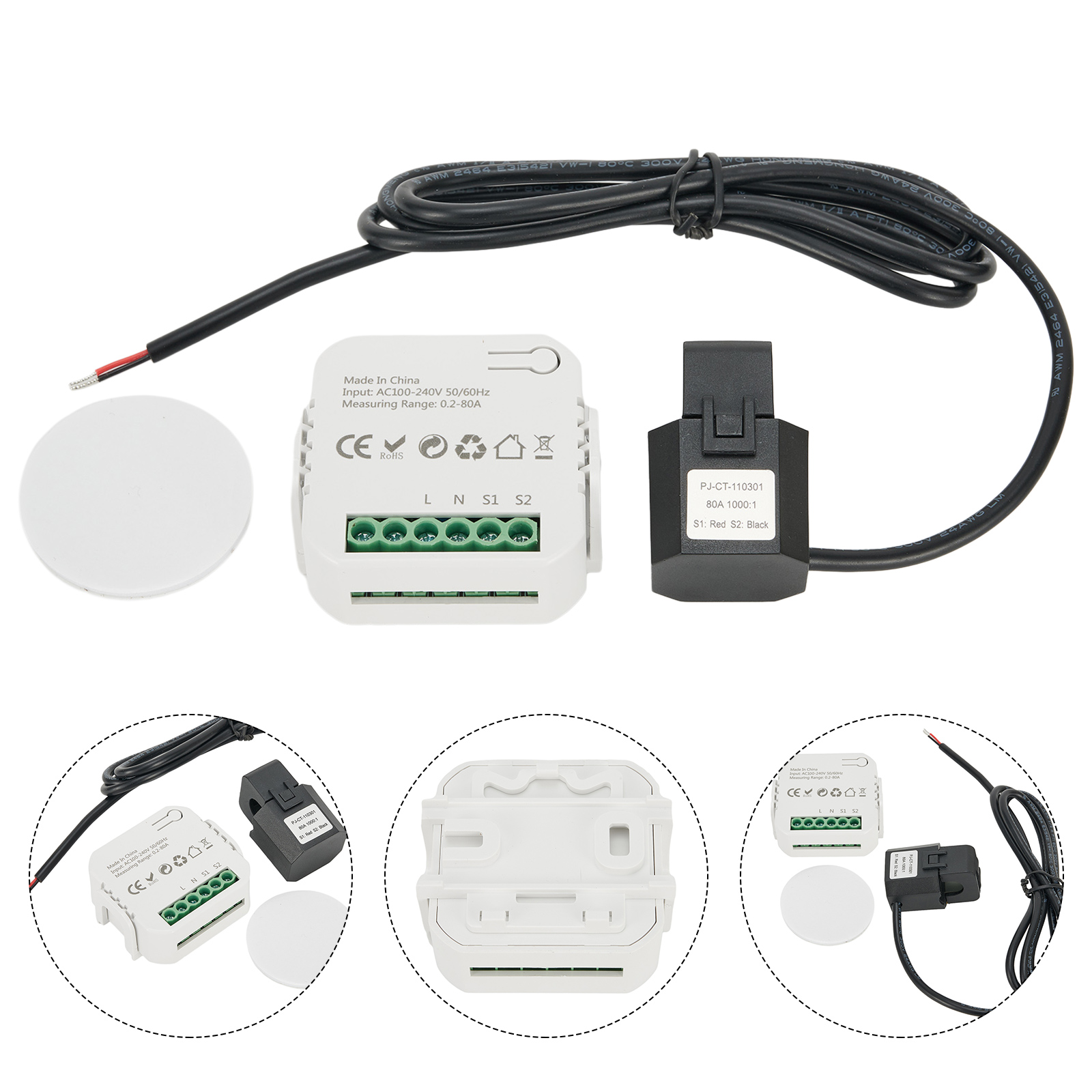 Medidor de Energia WIFI Tuya S - Energy Monitor Meter avaliação e preço
