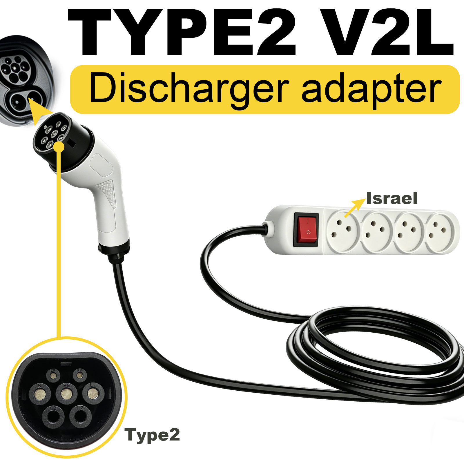 Adaptador de Descarga Tipo 2 V - Outdoor Power Station avaliação e preço