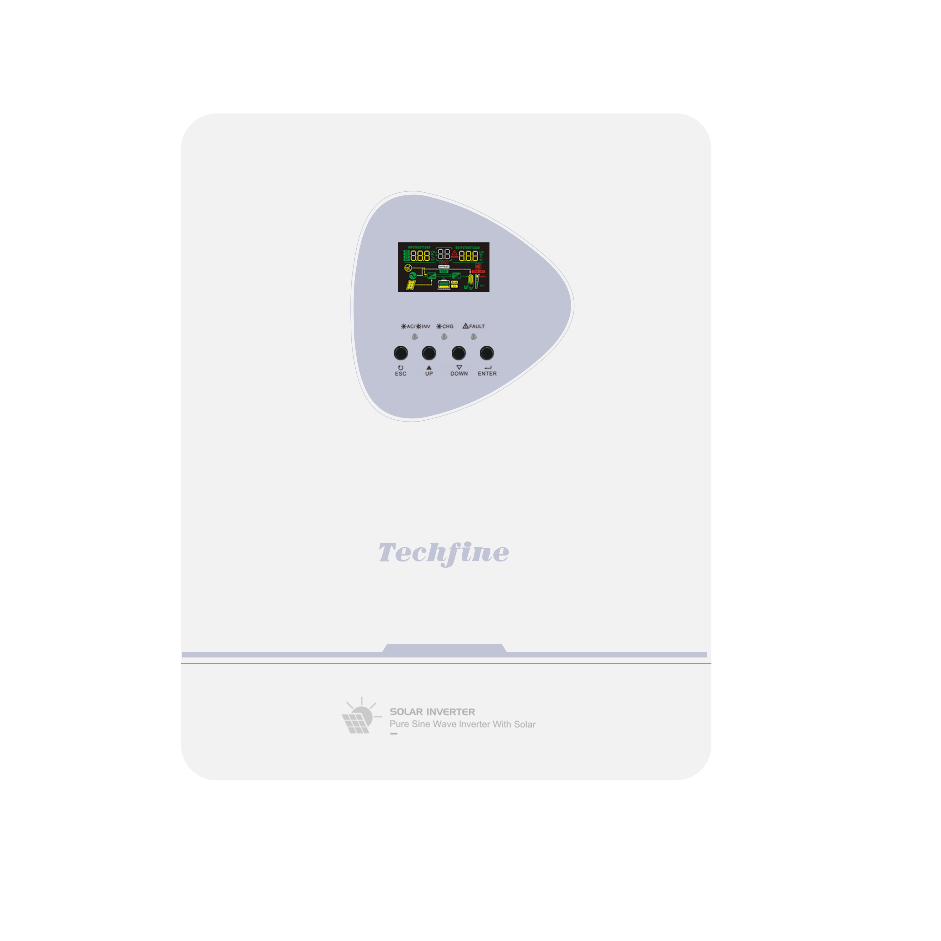 Inversor Off Grid Techfine 4KW - Charge Controller Solar avaliação e preço